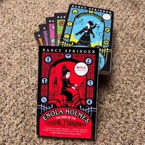 Enola Holmes Mystery Series - Set of 6! By Nancy Springer